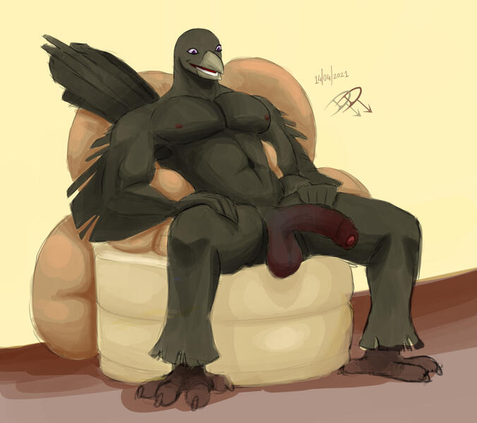 Crow Sketch - E.G total price - $45aud