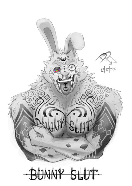 Degenerate Dave (Tattoo Alt) - E.G total price - $40aud with main