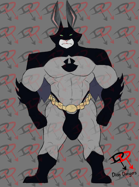 Commission - batman bunnymund (Main) - E.G total price - $40aud with main