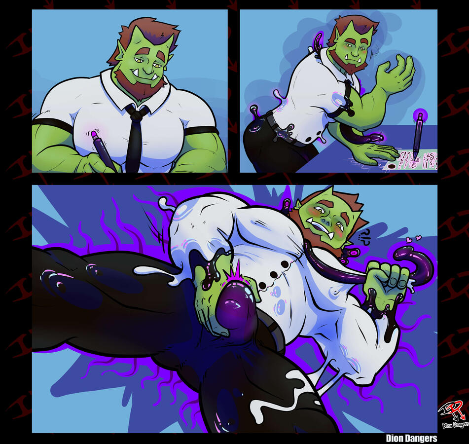 Commission - Office Drone (page 1) - E.G total price - $195aud